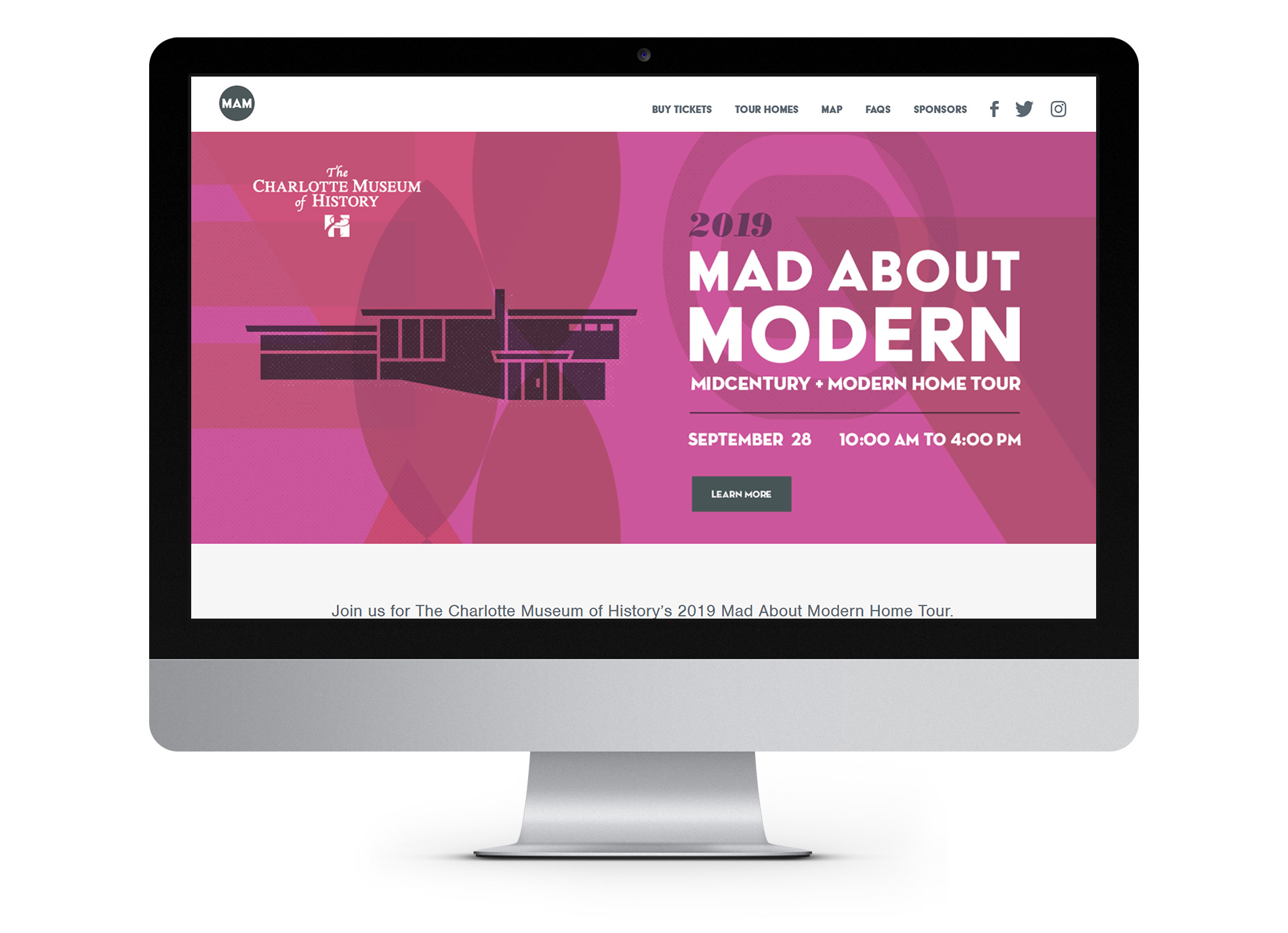 Mad About Modern website development