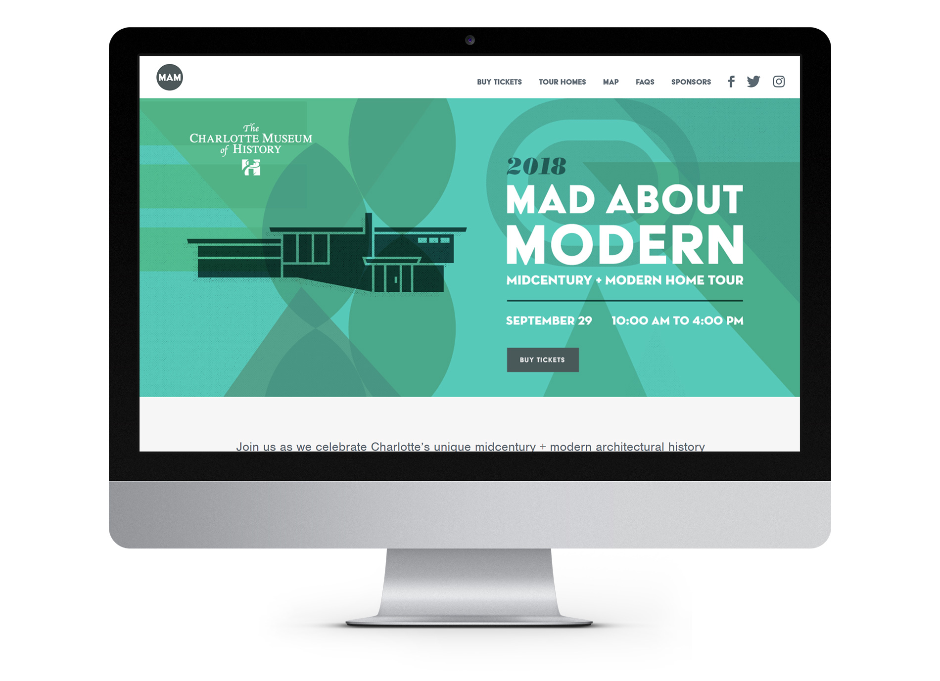 Mad About Modern website development